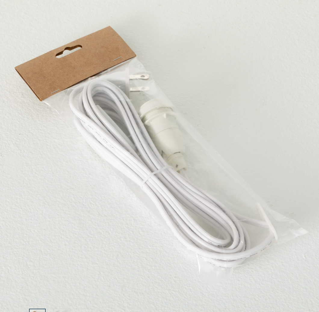 UL ELECTRICAL CORD - for use with Sullivans Paper Snowflake or Paper Hot Air Balloons