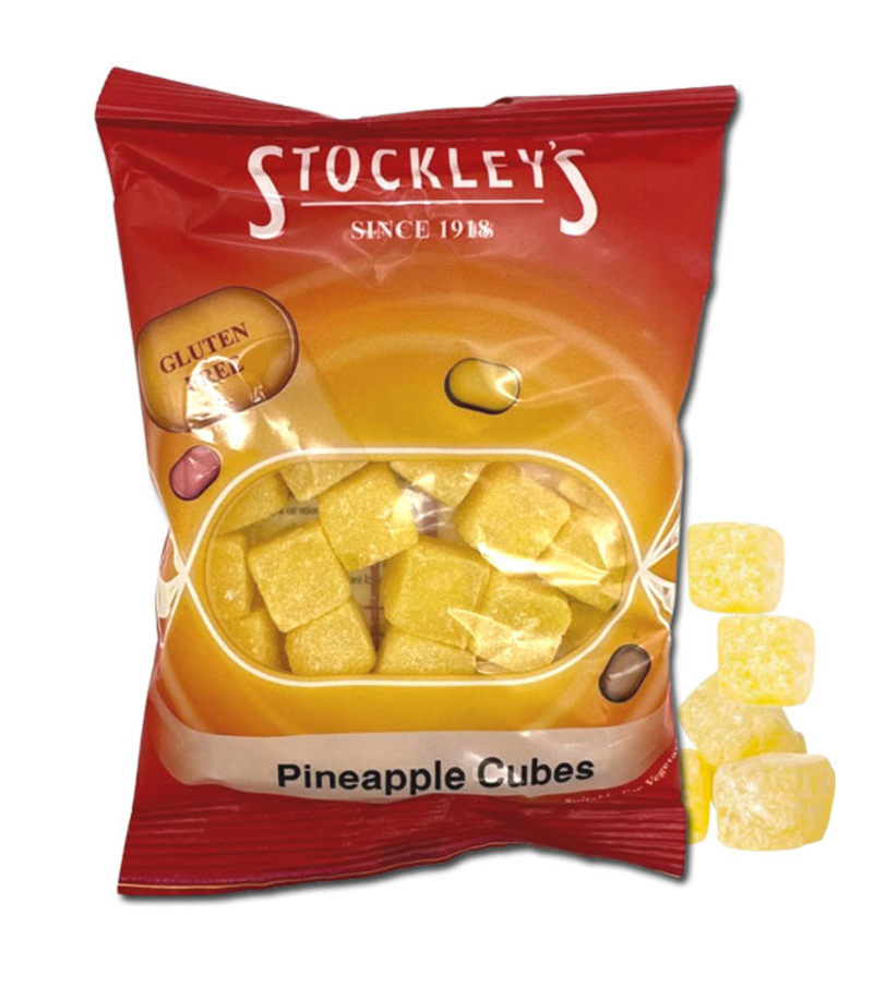 Stockley's Pineapple Cubes - 4.4oz