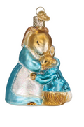 Mrs. Rabbit and Peter Rabbit Ornament  Ornament - Old World Christmas