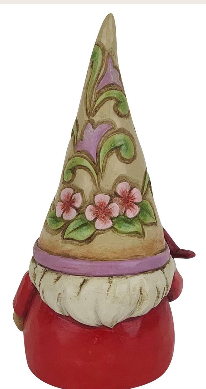 Jim Shore - Gnome with Cardinal "Redbird Beauty"
