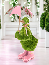 Load image into Gallery viewer, December Diamonds Duck with Boots - 28&quot; hand finished and constructed
