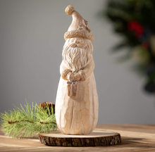 Load image into Gallery viewer, NATURAL RUSTIC SANTA FIGURINE - Sullivans
