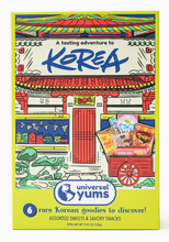 Load image into Gallery viewer, Korea Tasting Adventure | Exotic Snacks &amp; Candy Gift Box
