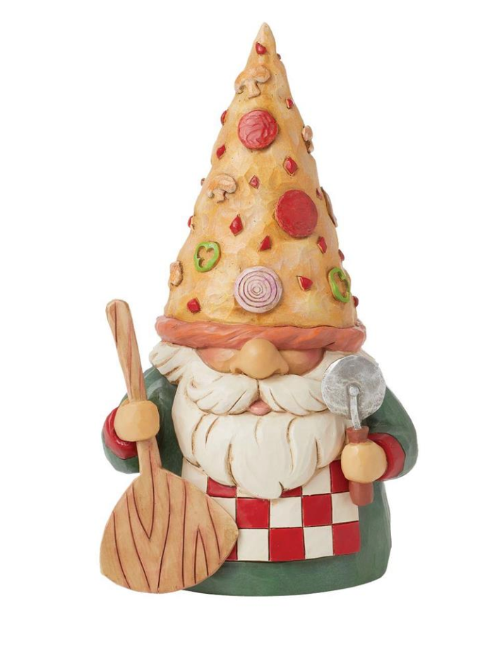 Jim Shore - Pizza Hat Gnome Figurine