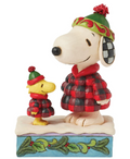 Snoopy & Woodstock Puffer - Jim Shore Cozy Companions