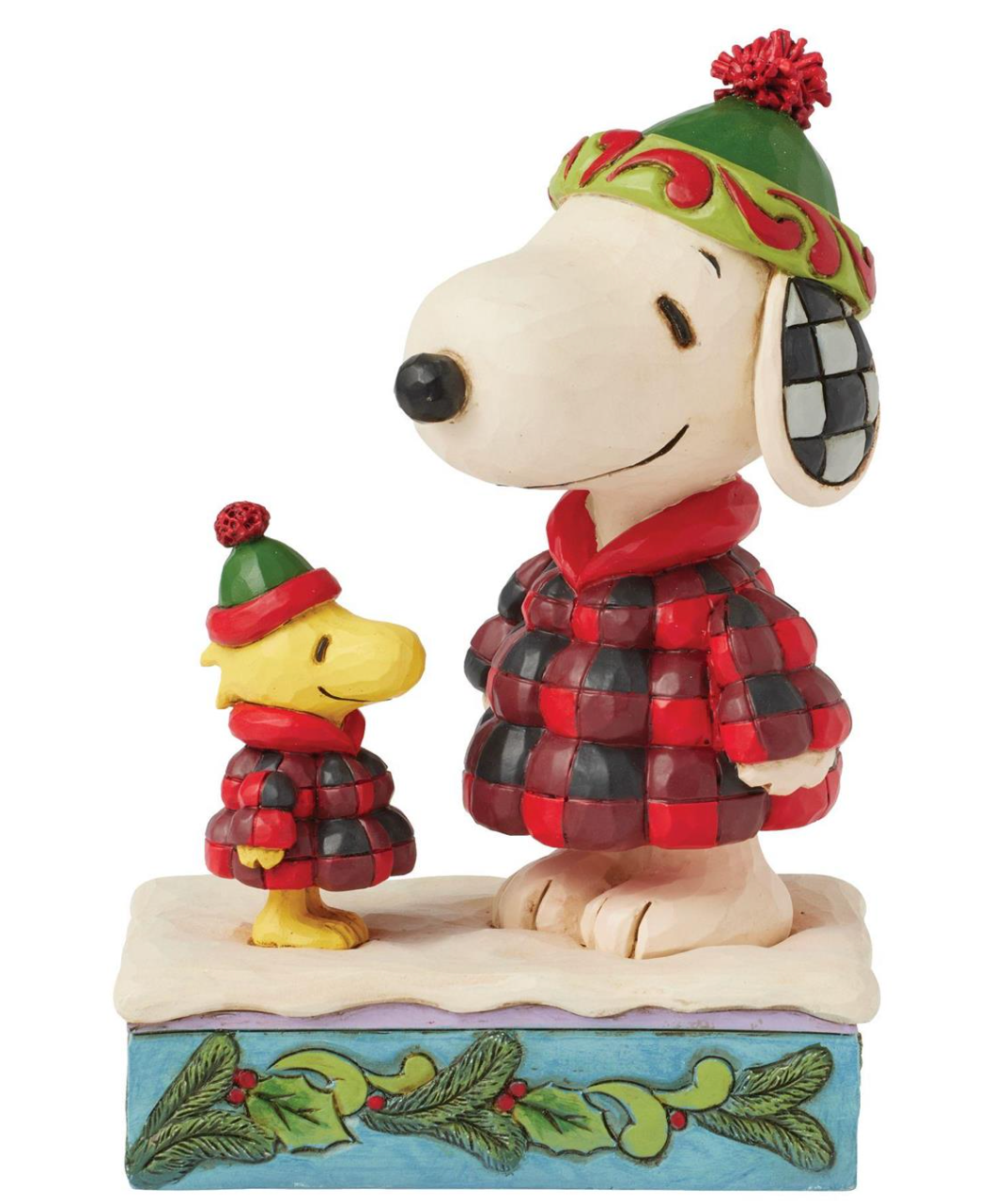 Snoopy & Woodstock Puffer - Jim Shore Cozy Companions