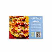 Load image into Gallery viewer, Spicewalla product packaging with colorful food image and text on a white background

