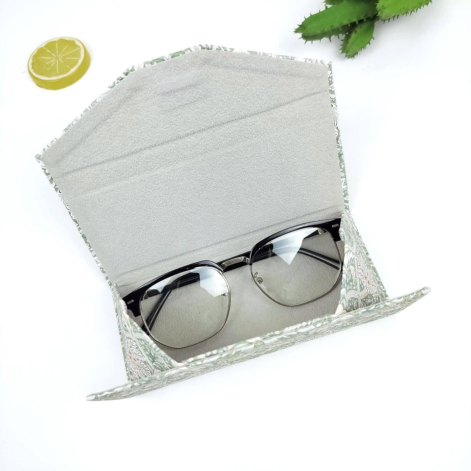 Strawberry Thief by William Morris Vegan Glasses Case