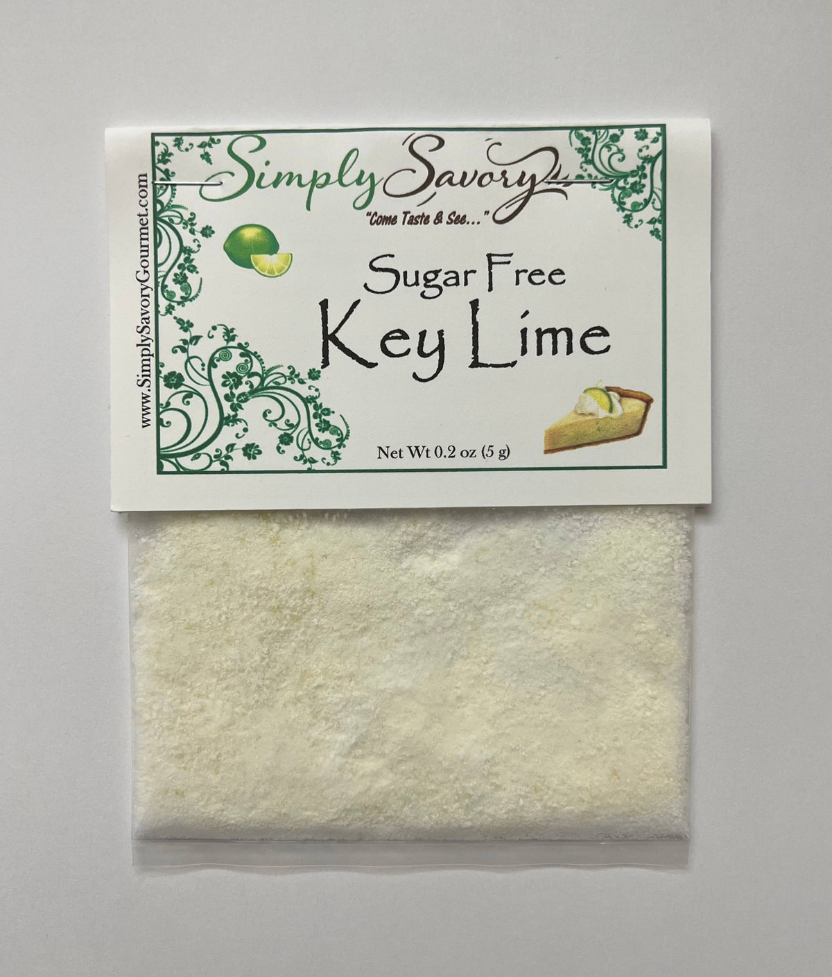 Simply Savory Sugar-Free Key Lime Pie Dessert Mix