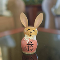 Tiny Orange Willow Bunny