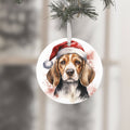 Watercolor Ornament - Beagle