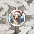 Watercolor Ornament - Chihuahua