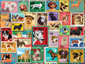 Dog Stamps- 500 Piece Jigsaw Puzzle