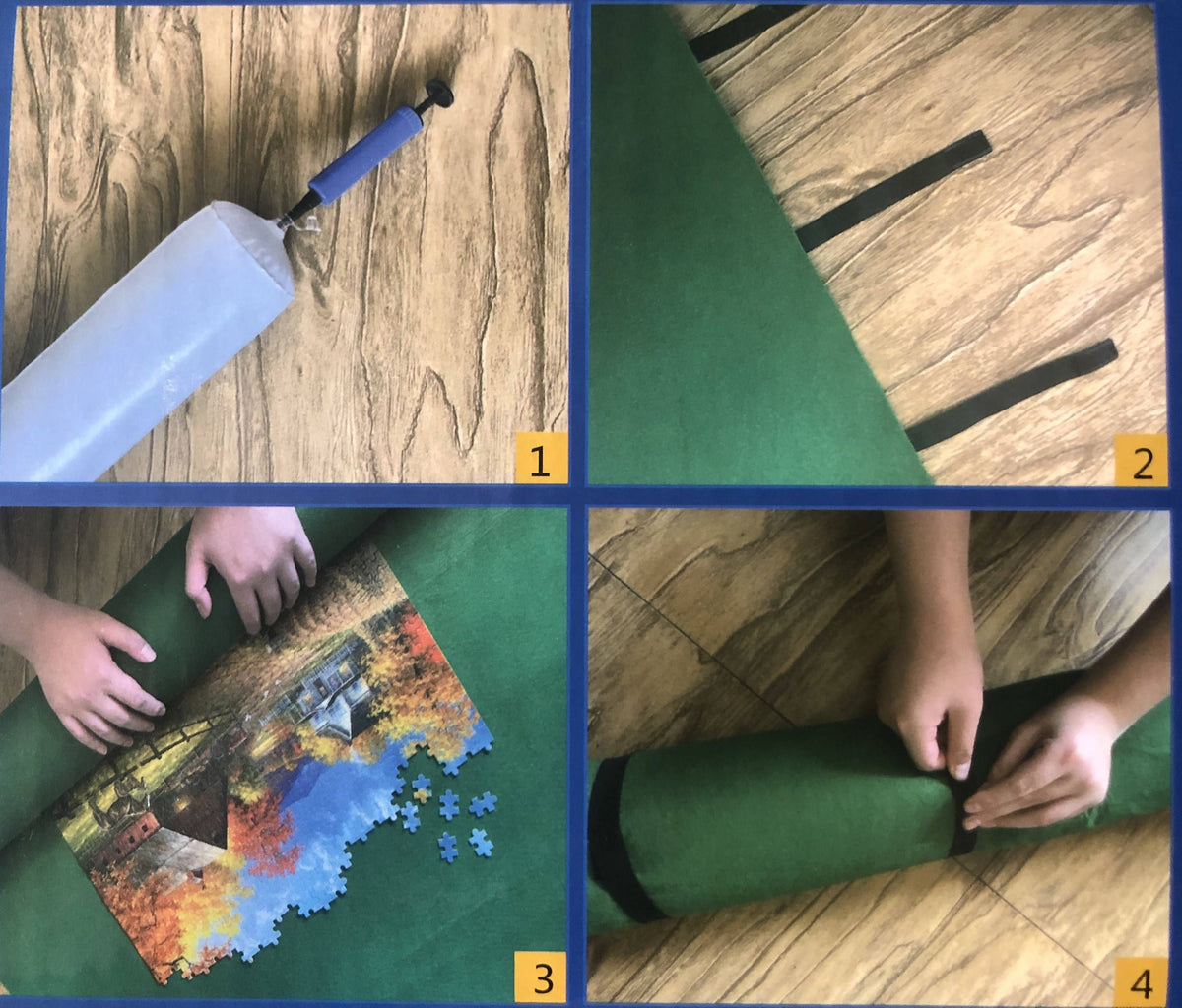 Puzzle Roll-Up Mat - 47" X 35.5"