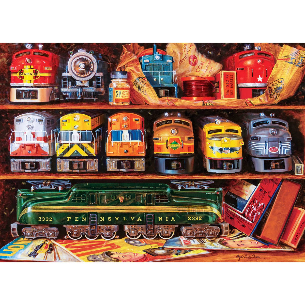 Lionel Trains - Well Stocked Shelves 1000 Piece Puzzle