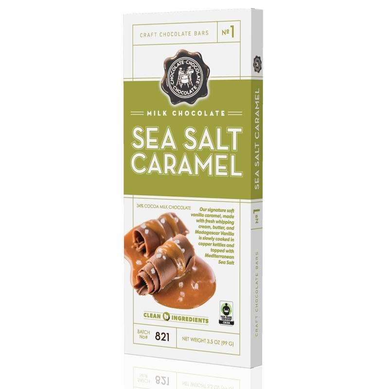 Milk Sea Salt Caramel Bar 3.5 OZ