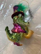 Load image into Gallery viewer, December Diamonds - Mr. Alligator with Sax
