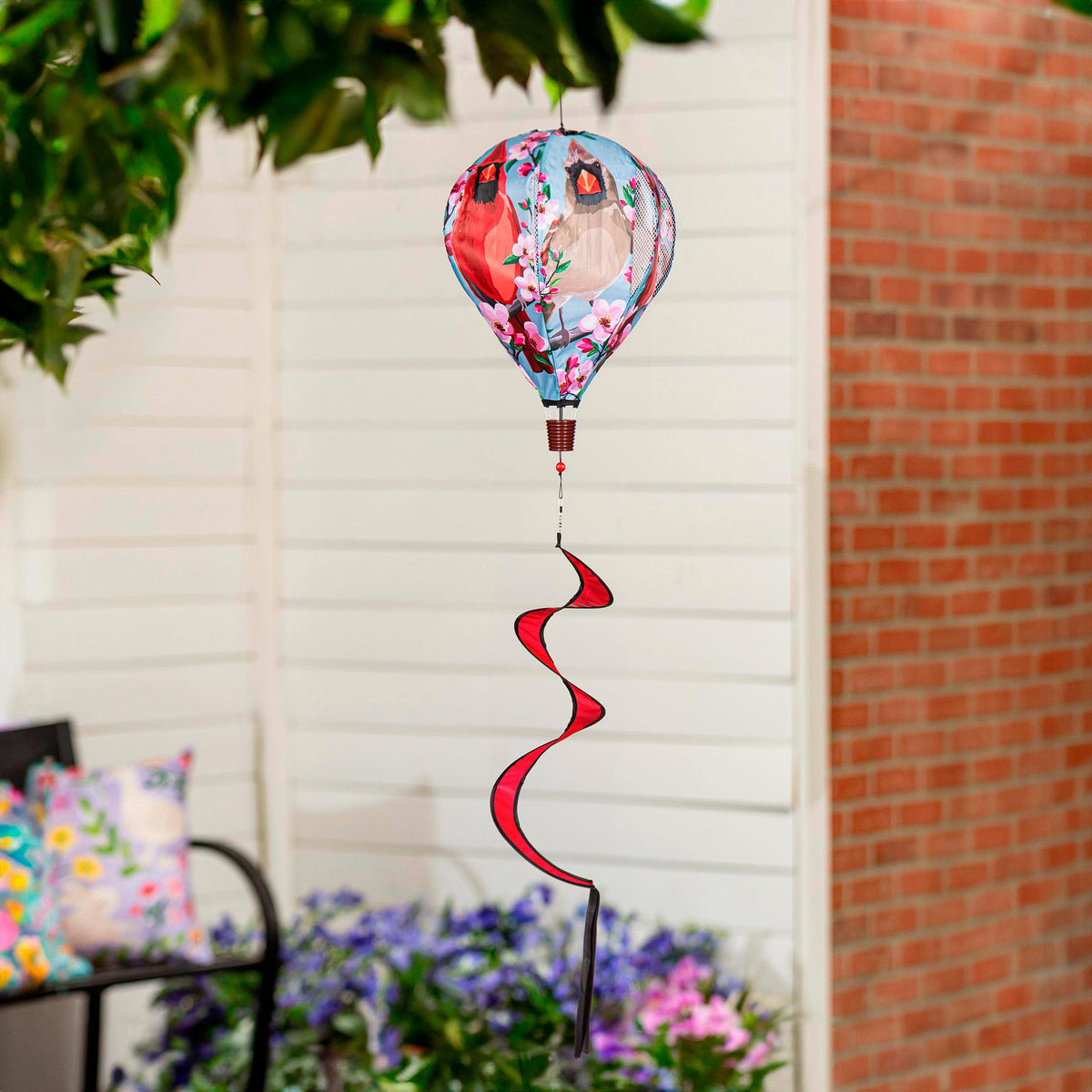 Cardinal Couple Balloon Spinner