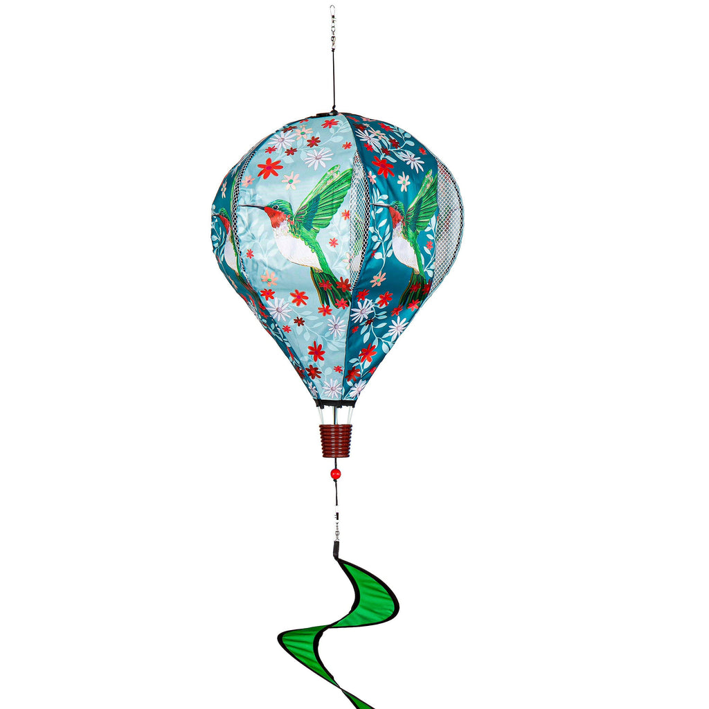 Hummingbird Welcome Balloon Spinner