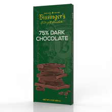 Load image into Gallery viewer, Bissinger&#39;s 75% Dark Chocolate Bar
