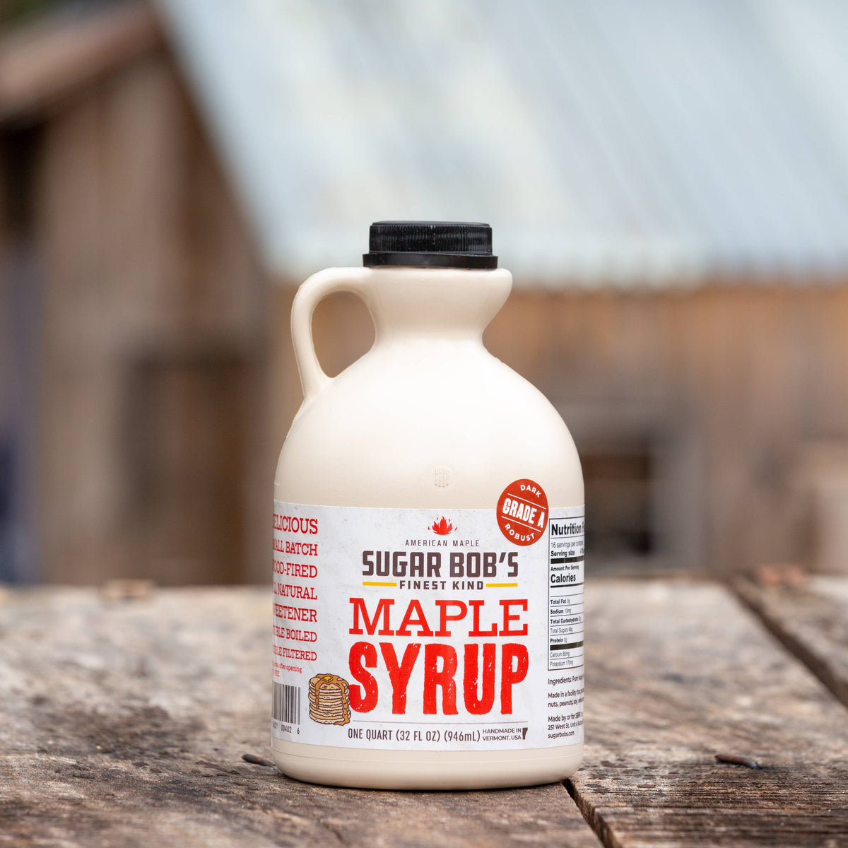 Pure Maple Syrup - Dark Robust 32 Fl Oz