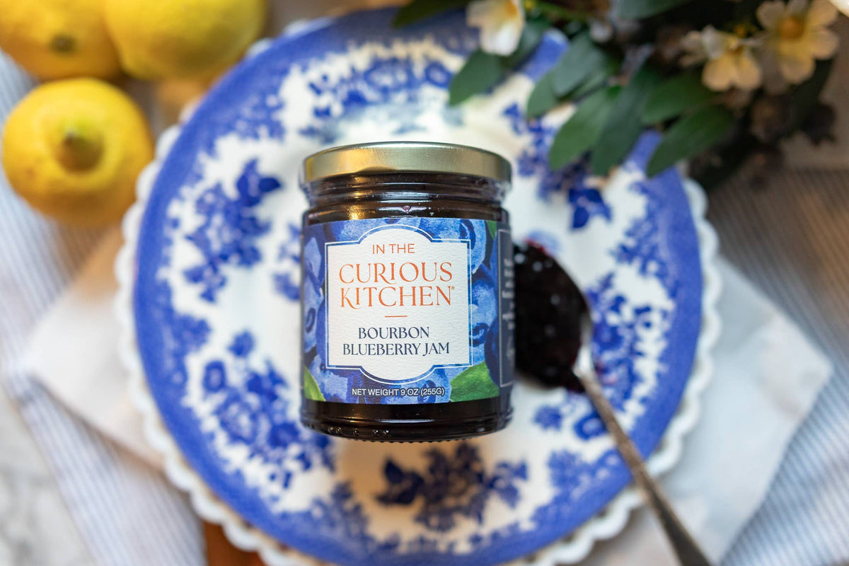 Blueberry Bourbon Jam - Small Batch Gourmet Fruit Spread