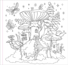 Load image into Gallery viewer, Enchanted Kingdom Adult Coloring Book
