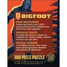 Load image into Gallery viewer, Bigfoot 300 Piece Jigsaw Puzzle
