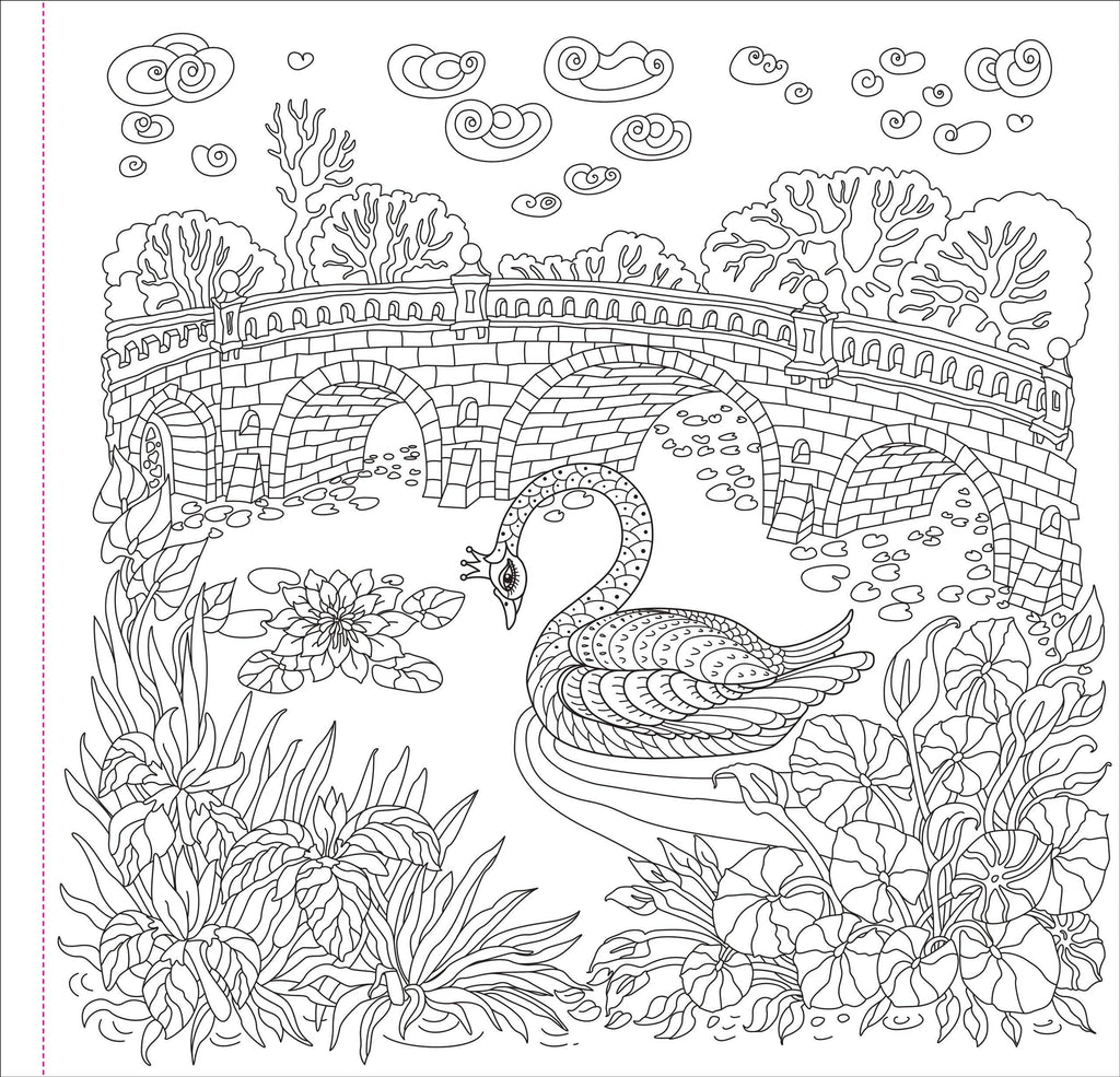 Enchanted Kingdom Adult Coloring Book