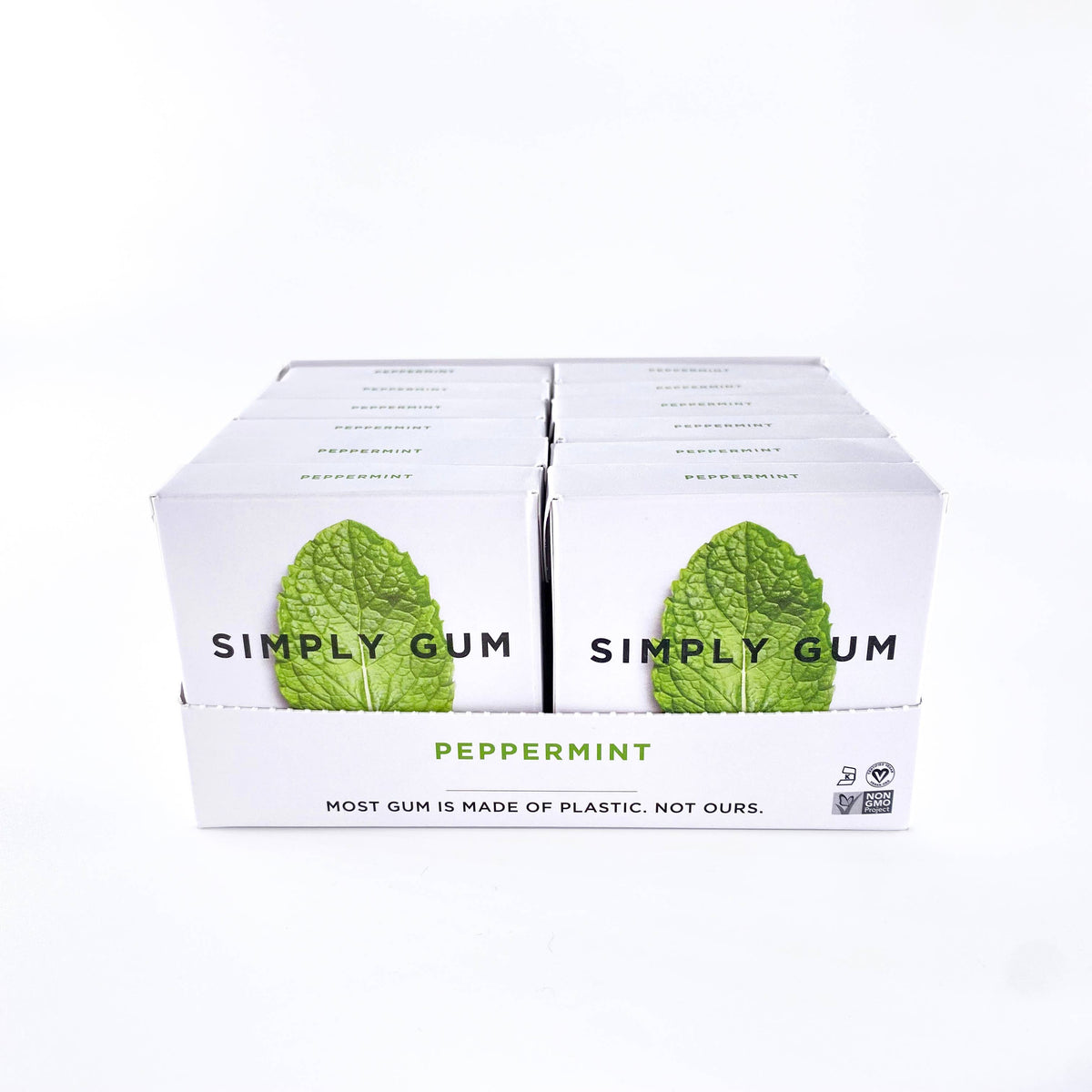 Sugar Free Spearmint Natural Chewing Gum