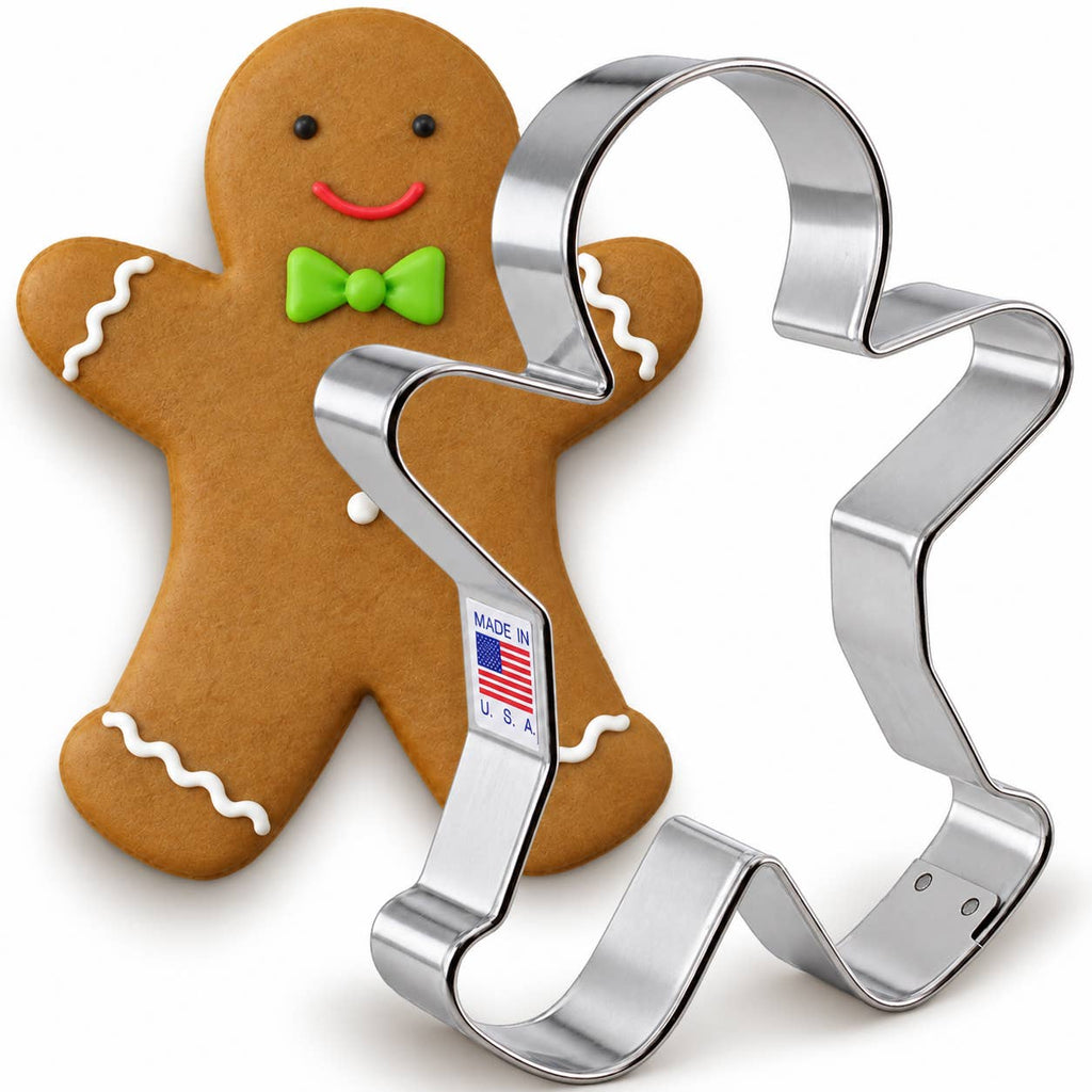 Gingerbread Man Cookie Cutter, 3 3/4"