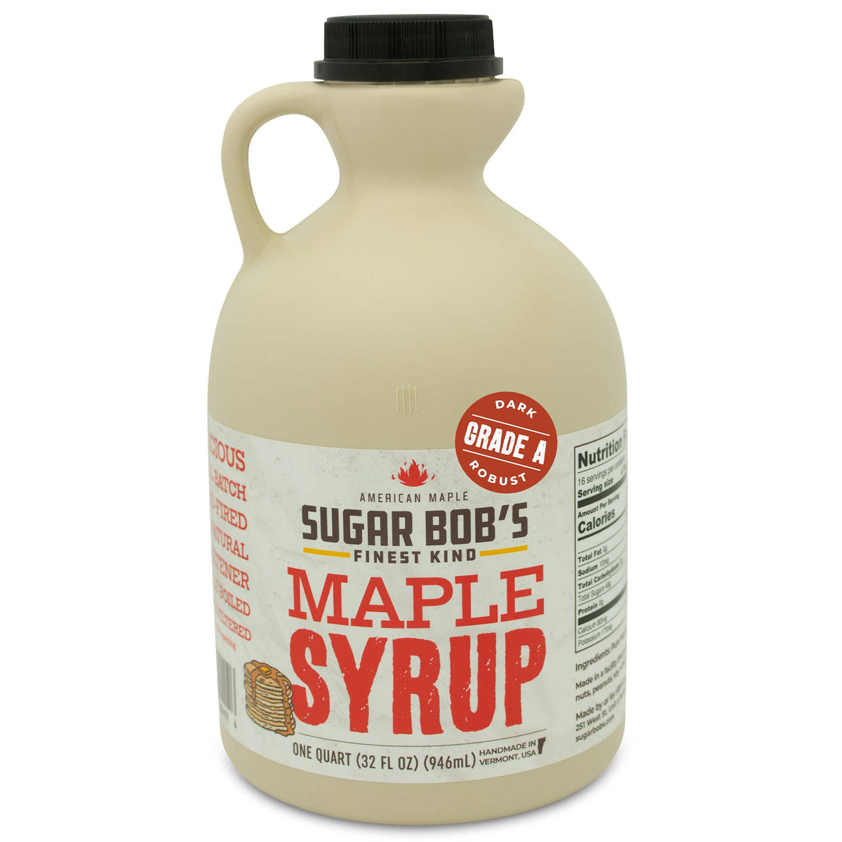 Pure Maple Syrup - Dark Robust 32 Fl Oz