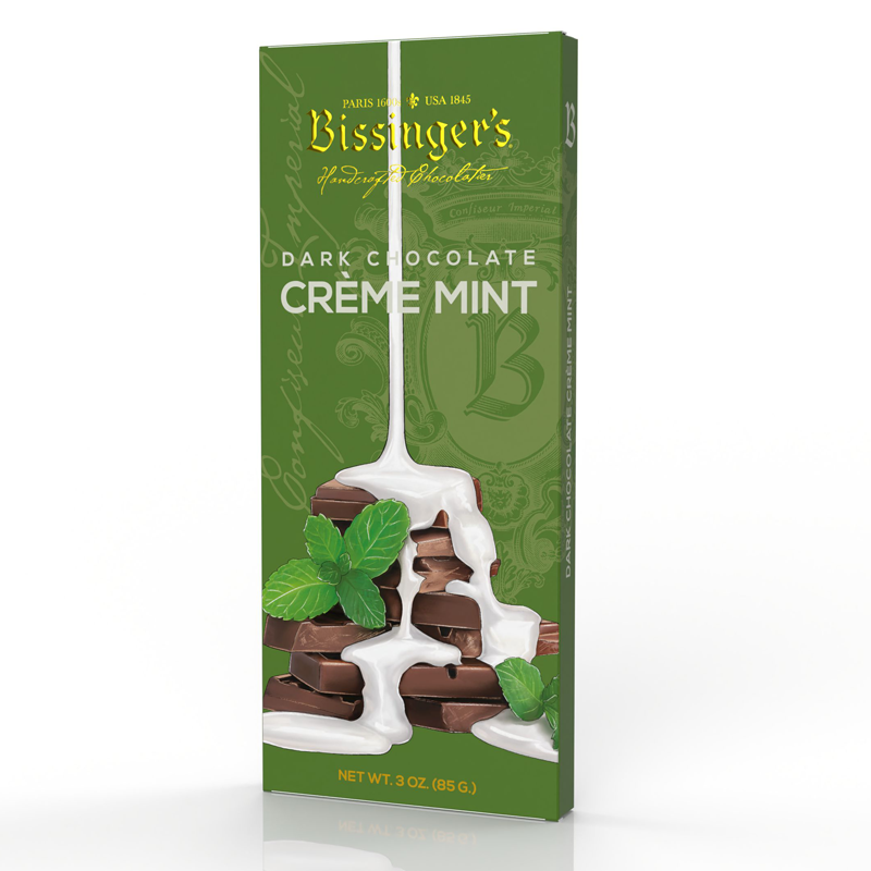 Bissinger's Dark Chocolate Crème Mint Bar - 3 OZ