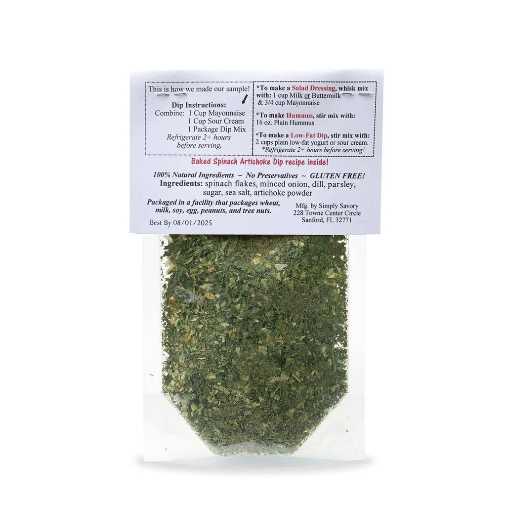 Spinach Artichoke Dip MixSimply Savory -