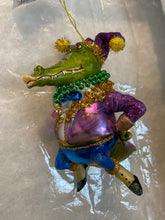 Load image into Gallery viewer, December Diamonds - Mr. Mardi Gras Crocodile
