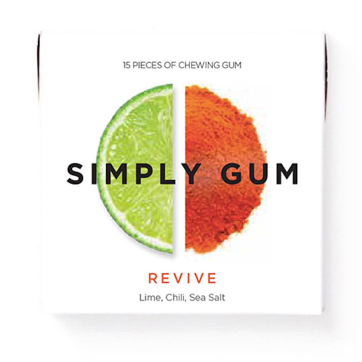 Simply Gum Revive Natural Chewing Gum - 15 pieces