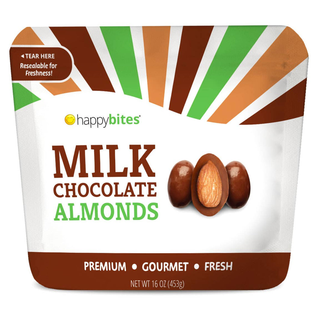 Milk Chocolate Almonds - 1lb