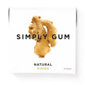Simply Gum Ginger Natural Chewing Gum - 15 pieces