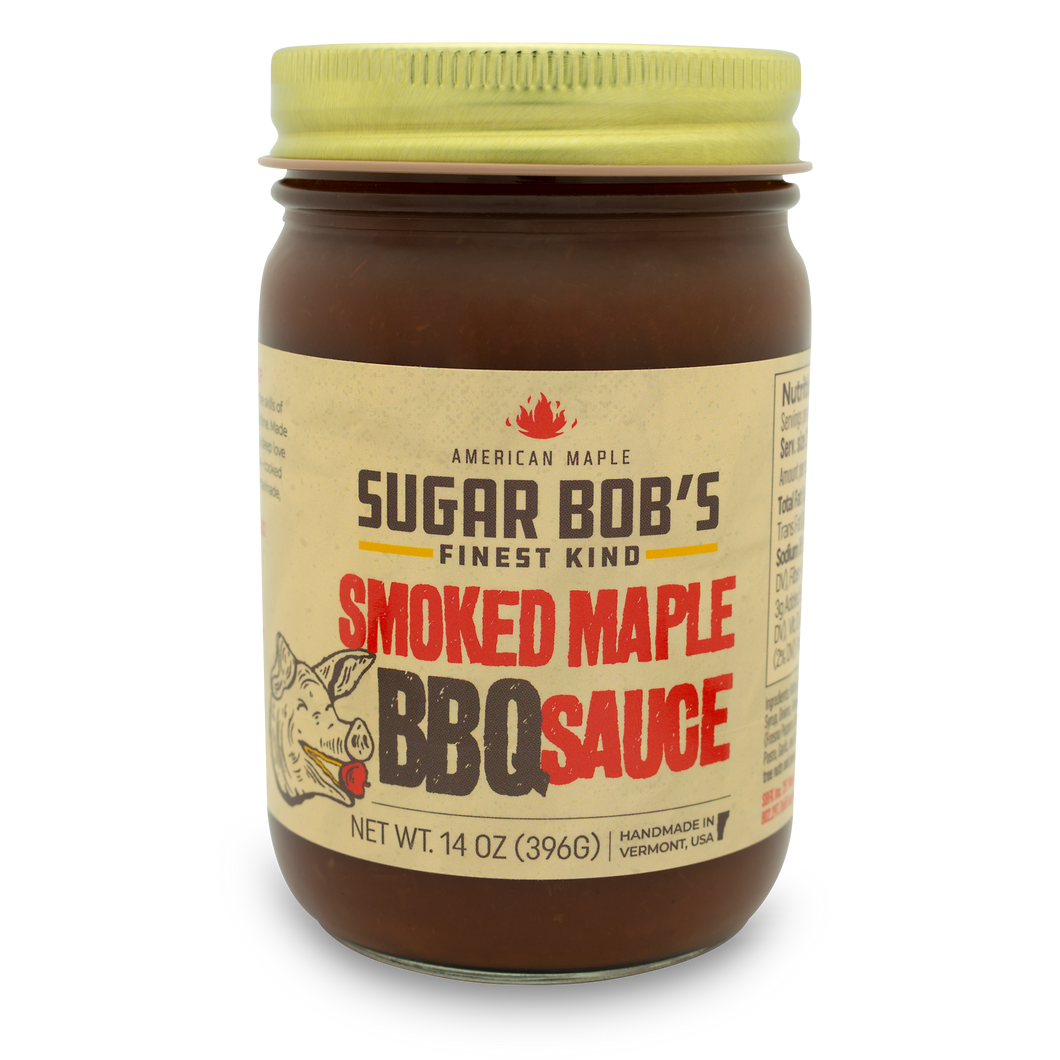 Smoked Maple Syrup BBQ Sauce NET WT. 14oz