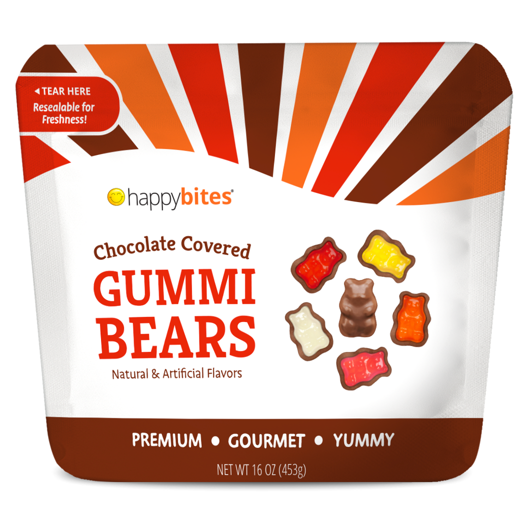 Milk Chocolate Gummi Bears (16 oz)