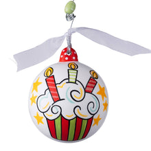 Load image into Gallery viewer, Happy Birthday Jesus Cupcake Ornament
