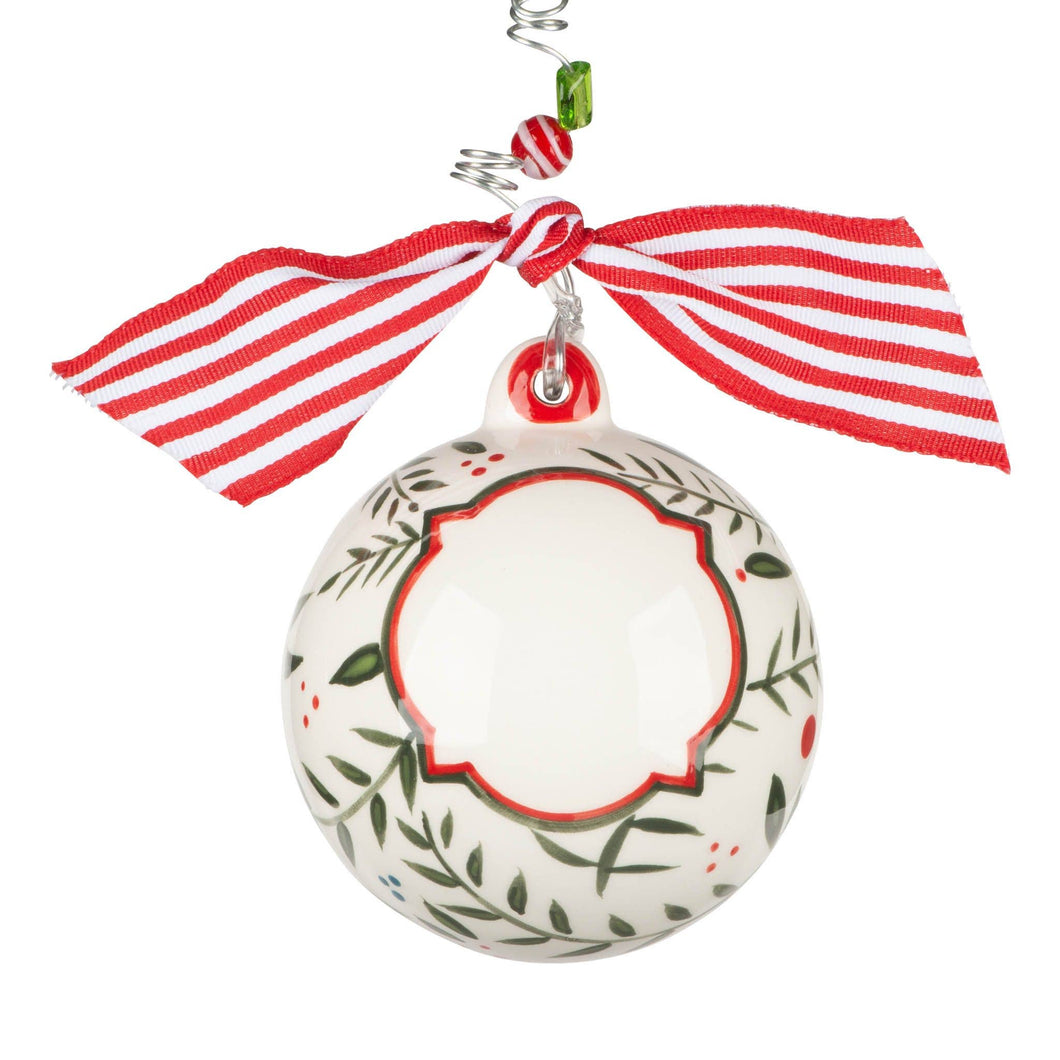 Christmas Holly Ornament