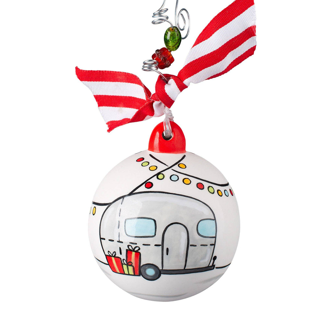 Airstream Camper Ornament