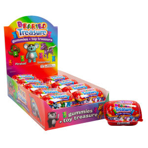 BEARIED TREASURE -W/ GUMMY & TOY-1OZ