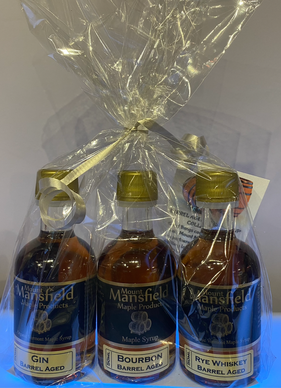 Barrel Aged Maple Syrup Gift Pack - 3 bottle sampler set