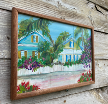 Load image into Gallery viewer, Key West Cottage #29. Original reclaimed wood painting.
