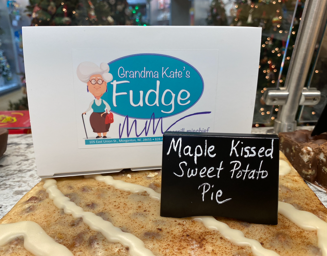 Maple Kissed Sweet Potato Pie Fudge