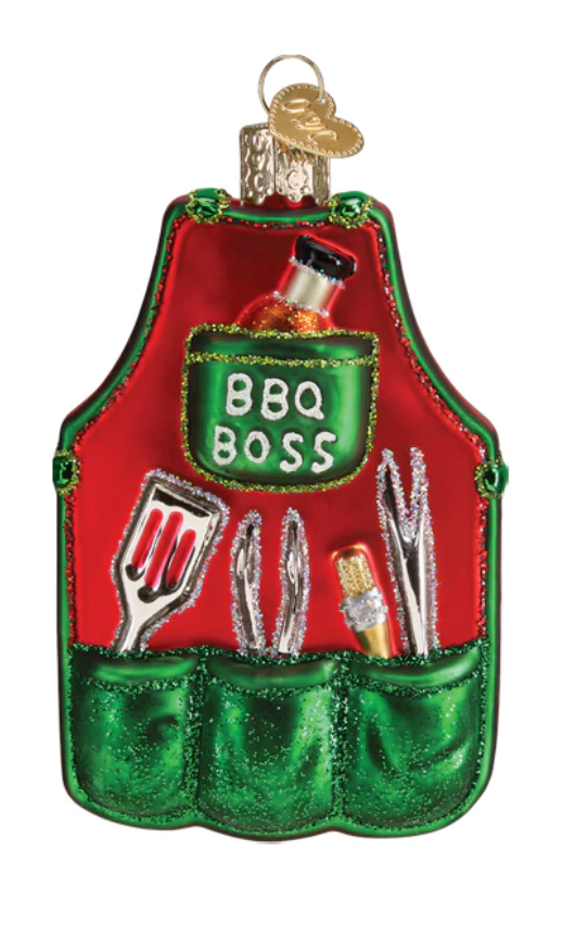 BBQ Apron - Old World Christmas