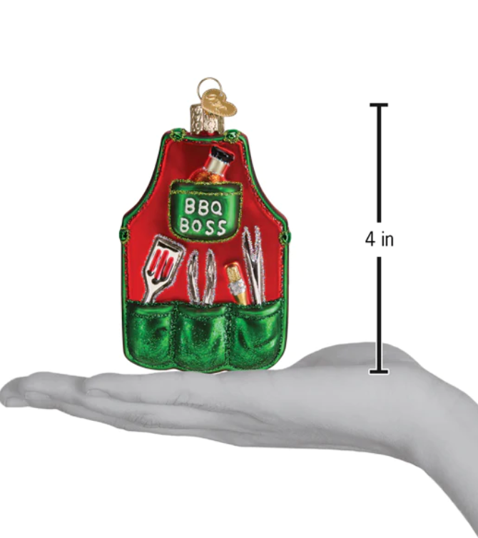 BBQ Apron - Old World Christmas