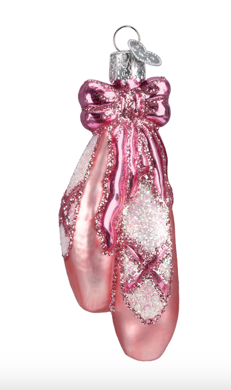 Ballet Toe Shoes Ornament - Old World Christmas